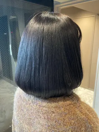 ミディアム カラー さと ちはるのヘアスタイル