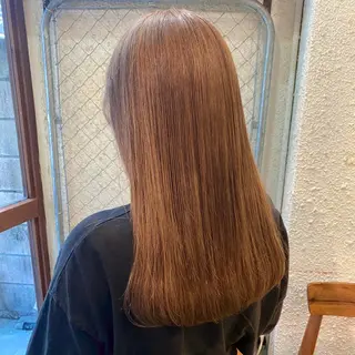 ロング カラー 暖色艶color / ボブ🦩Rioのヘアスタイル