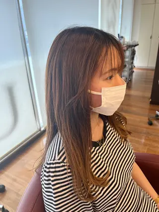ロング IT’s所属・韓国好き🇰🇷 美容師MIKUのヘアスタイル