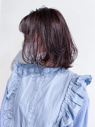 ミディアム 💫カットはなんでも 得意です✂️のヘアスタイル
