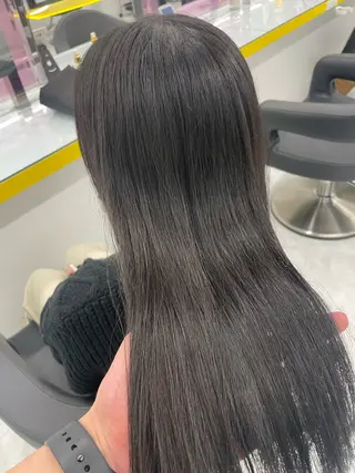 セミロング カラー ヘアアレンジ 【透明感×レイヤー】 🍃RIKU🍃のヘアスタイル