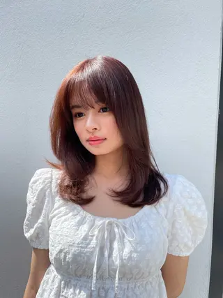 ロング mee.所属・透明感カラー /あづき⭐️のヘアスタイル