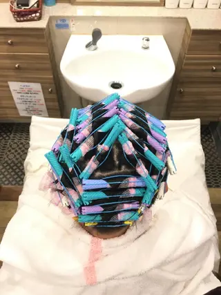 ミディアム ゼロスバーバーショップ所属・予約1000件超 ✨メンズパーマのヘアスタイル