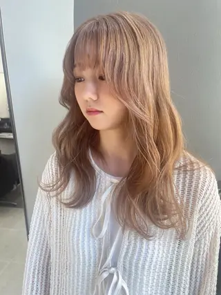 ロング カラー AIRI layer cut hairのヘアスタイル