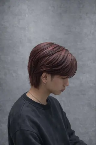 カラー メンズ 三浦 翔太のヘアスタイル