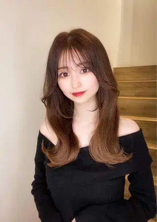 ロング 韓×中くびれヘア💋 髪質改善宇塚元哉💓のヘアスタイル