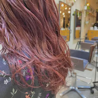 セミロング カラー ヘアアレンジ tane.所属・【ダメージレス施術】 【透明感】北村 拓也のヘアスタイル