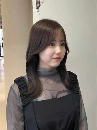 ミディアム 店長/レイヤーカット /大東悠生のヘアスタイル