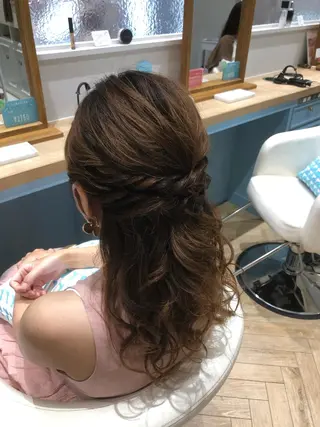 ロング ヘアアレンジ OGAWA HIROKIのヘアスタイル