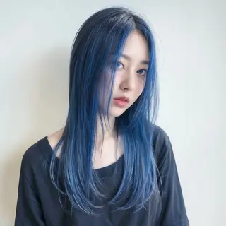 ロング ❤️‍🔥艶カラー/ ハイトーン✨のヘアスタイル