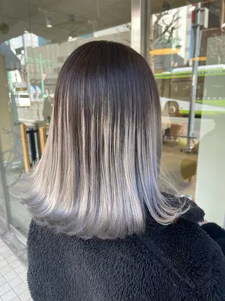 ミディアム カラー きむら かずきのヘアスタイル