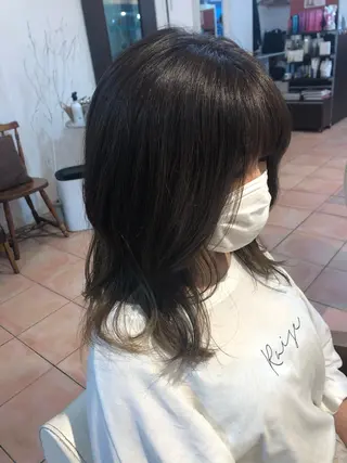 ロング カラー 💙あかみね 💙（mine）のヘアスタイル