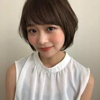 ショート カラー 💫期間限定価格💫 似合わせカット🧚のヘアスタイル
