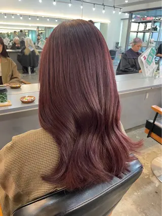 ロング ボブ/ぱつっとボブ/ 谷口 海星のヘアスタイル