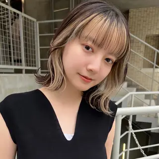 ショート カラー 大久保 佳那のヘアスタイル