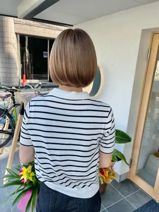 ミディアム カラー SALOWIN京都河原町Suite店所属・✨石乃宮 龍✨京都河原町✨のヘアスタイル