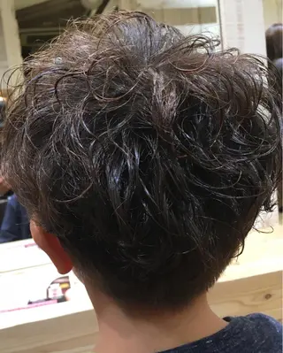 パーマ キッズ 松田 和樹のヘアスタイル