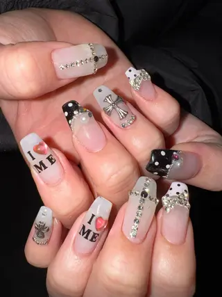 ネイル MITSUKI🪡 海外/個性派/ロングのネイルデザイン