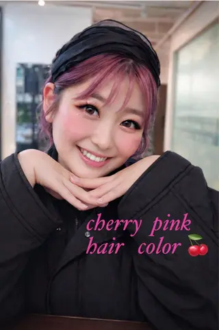 ミディアム カラー M.SLASH 辻 孝志のヘアスタイル