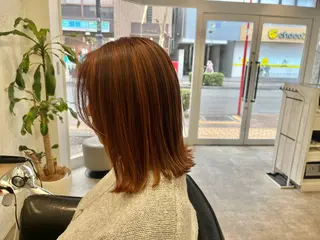 ショート カラー 🍓艶髪/艶カラー ハイトーン/しんたにのヘアスタイル