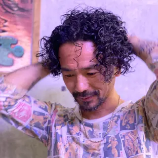 ショート カラー パーマ ヘアアレンジ メンズ キッズ ネイル マツエク・マツパ 中元 淳のヘアスタイル