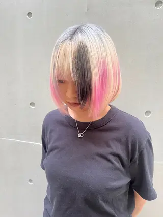 ショート カラー オシャレなスタイル つくりますのヘアスタイル