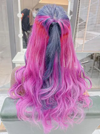 ロング Days 透明感カラーのヘアスタイル