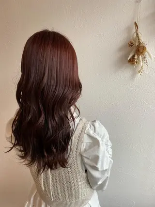 セミロング La fith hair kanonあびこ店所属・トップスタイリスト 🧸中島梨穂🧸のヘアスタイル