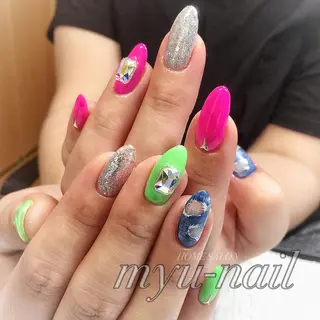 ネイル ホームサロン myu-nailのネイルデザイン