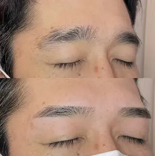 メンズ アイブロウ プラスエイト新宿店所属・プラスエイト 清水..🫧の眉毛・アイブロウイメージ
