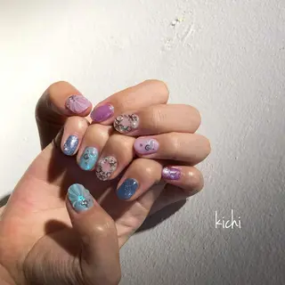 ネイル kichi･:* みじゅのネイルデザイン