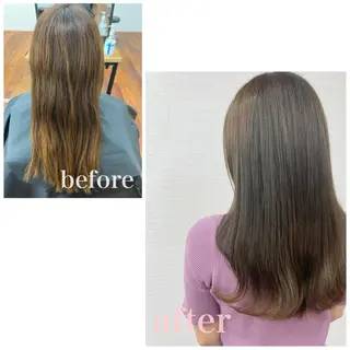 セミロング カラー GRANLUSSO 〜グランルッソ駅前店所属・木口 嘉美のヘアスタイル