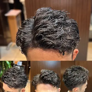 ショート パーマ メンズ 💈田上 立輝のヘアスタイル