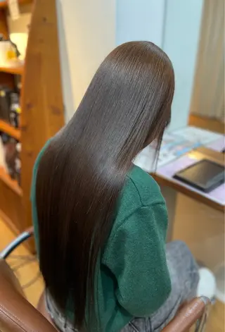 ロング カラー すなが/パーマカット モデル募集中のヘアスタイル