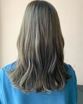 ロング カラー hub hair レイヤー/透明感のヘアスタイル
