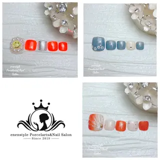 ミディアム ネイル 👑enen style👑のネイルデザイン