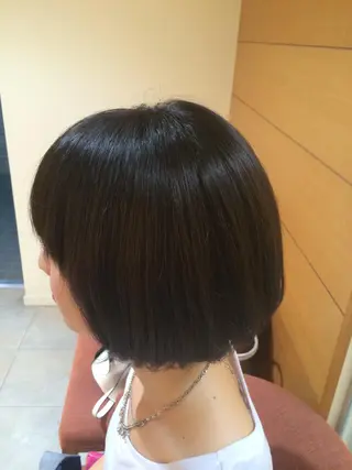 ショート カラー パーマ ヘアアレンジ メンズパーマの巨匠 鈴木純のヘアスタイル