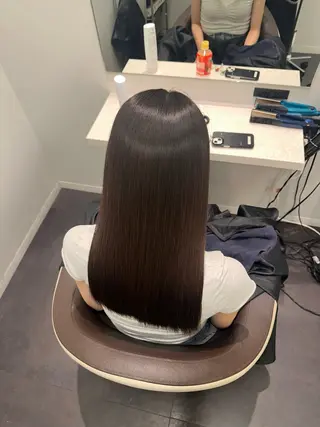 ロング Wisteria所属・美髪特化✨ 伊織✨縮毛矯正✨のヘアスタイル