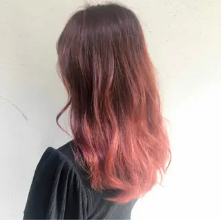 セミロング カラー REM 上大岡所属・サトウ .のヘアスタイル