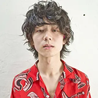 ショート カラー パーマ メンズ yiye 青山所属・無料カットモデル募集 🌱ひょうがのヘアスタイル