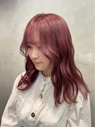 ロング カラー メンズカット パーマ飯野友喜のヘアスタイル