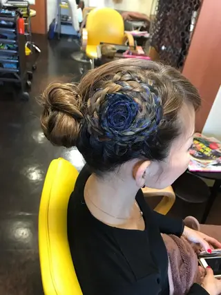 ヘアアレンジ Hair Make  feel   フィール所属・森下 麻美子のマツエク・マツパデザイン