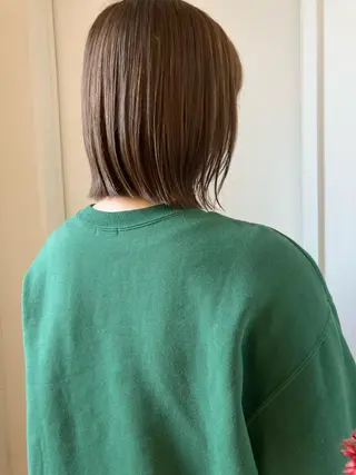 ミディアム カラー 小木曽智美 /ボブ/ショートのヘアスタイル