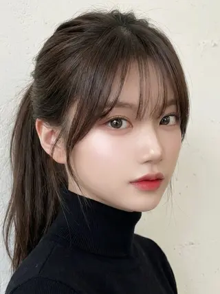 ロング 渋谷/ハッシュ レイヤーカット/会田のヘアスタイル