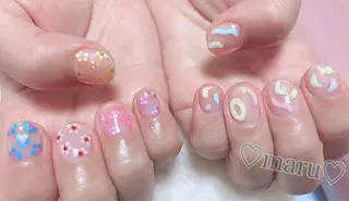 ネイル まるみ ♡のネイルデザイン