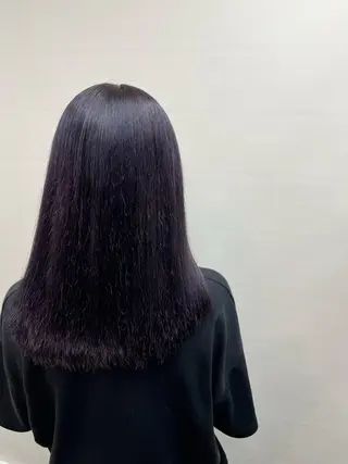 カラー 松井 咲樹のヘアスタイル