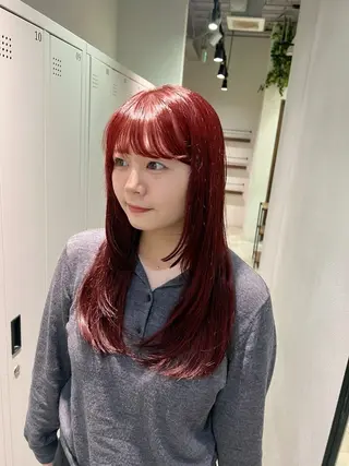 ロング AI /暖色カラー /ゆるふわstyleのヘアスタイル