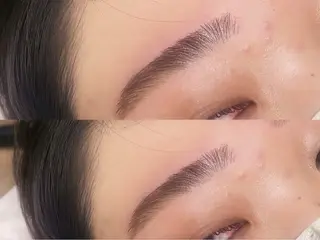 アイブロウ まつパ アイブロウ memeのマツエク・マツパデザイン