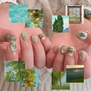 ネイル 🎀 Hiyubi._.nail 🫧所属・🎀フェイ フェイ🫧💗のネイルデザイン