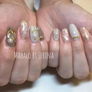 ミディアム ネイル SUNNY BAE. SERINAのネイルデザイン